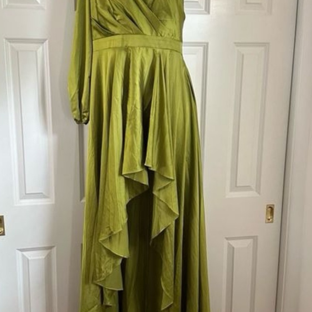 Elegant One-Shoulder Mac Duggal Dress size 6 - Picture 7 of 14